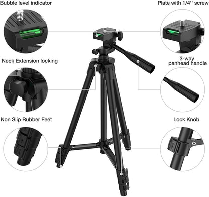 Tripod Stand with Bluetooth Remote